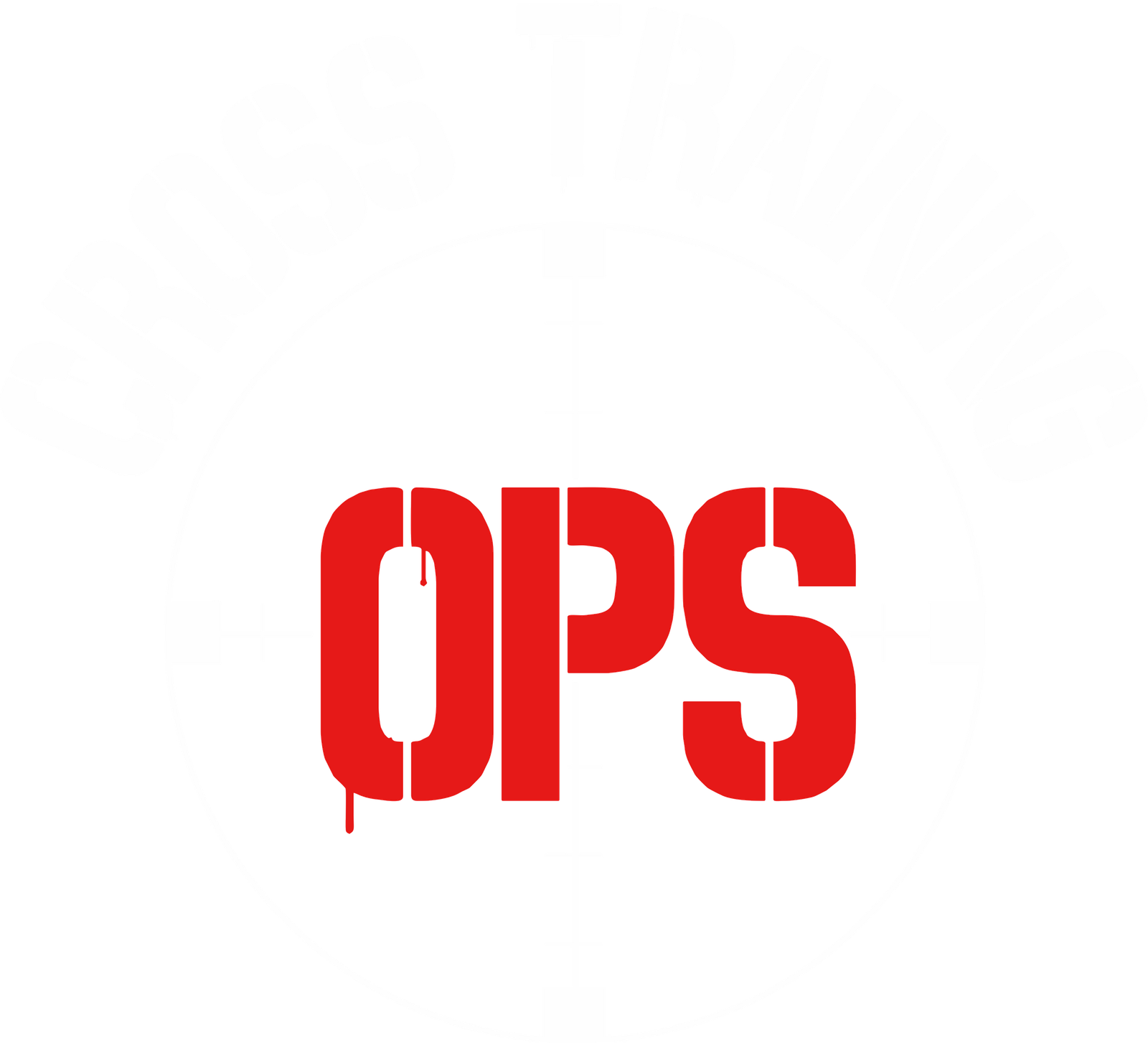 Logo CROSS TRAINING OPS blanc